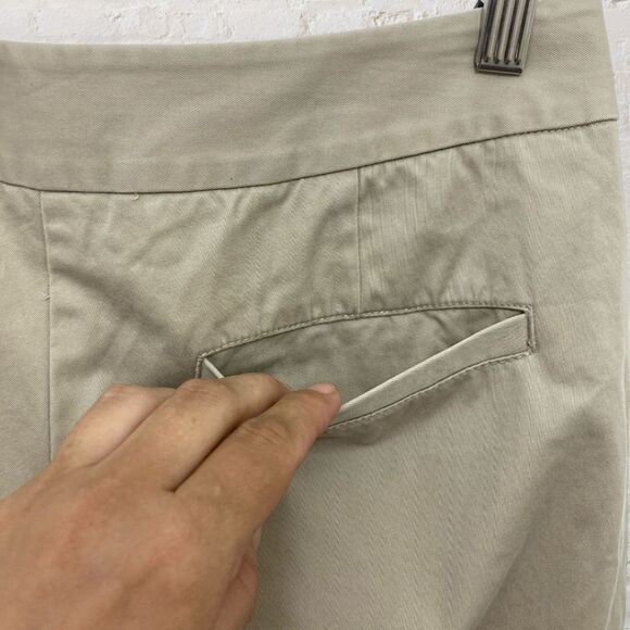 Tommy Bahama 4 Gemma Fit Khaki Pants Cotton Chino Straight Leg Mid Rise EUC 🌴 - Picture 8 of 12